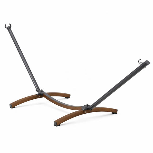 Support de Hamac en Bois et Métal 350 x 120 cm